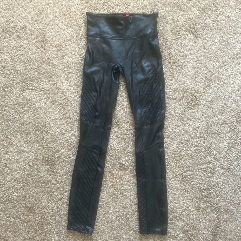 NWOT Spanx Moto XS petite leggings